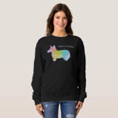 "I Love Corgis" Rainbow Corgi Sweatshirt (Devant entier)