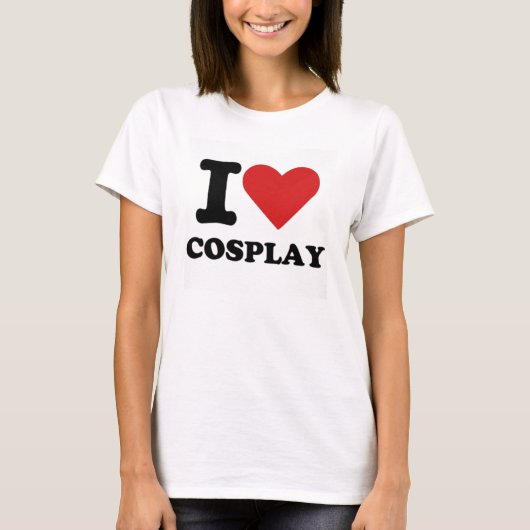 I Love Cosplay Shirt (Voorkant)