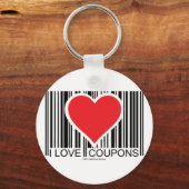 I Love Coupons Sleutelhanger (Voorkant)
