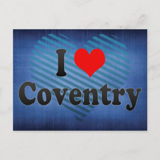 I Love Coventry, Verenigd Koninkrijk Briefkaart