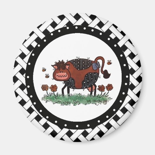 I Love Cows Magnet (Devant)