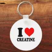 I Love Creatine  Sleutelhanger (Voorkant)
