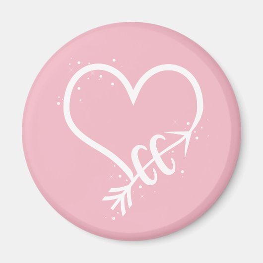 I Love Cross Country Running Magnet Cadeau (Devant)