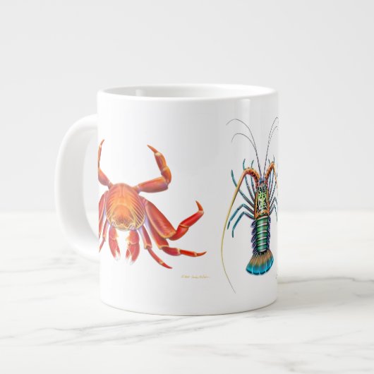 I Love Crustaceans Mug (Devant gauche)