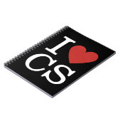 I ❤️ Love CS - Klantenservice - Notitieboek (Linkerzijde)