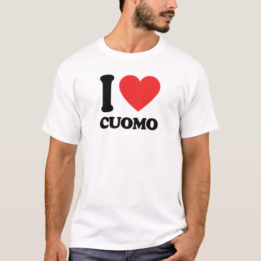 I Love Cuomo T-shirt (Voorkant)