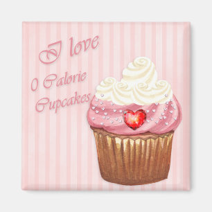 I Love Cupcakes Refkoelkast Magnet Magneet