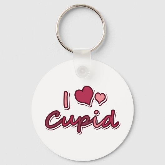 I Love Cupid Sleutelhanger (Voorkant)