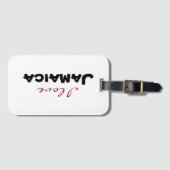 I love [customize] bagagelabel (Voorkant (horizontaal))