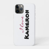 I love [customize] Case-Mate iPhone case (Achterkant)