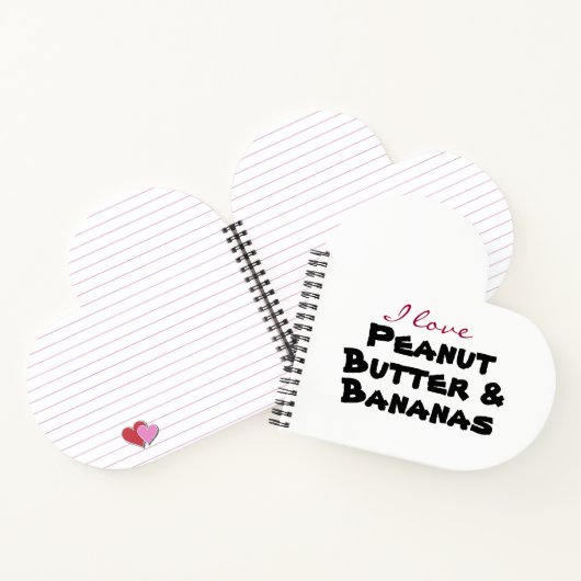 I love [customize] notitieboek (Binnen)