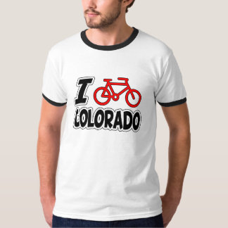 I Love Cycling Colorado T-shirt