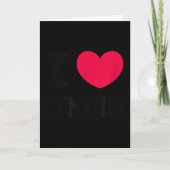 I Love Cynthia Kaart (Voorkant)