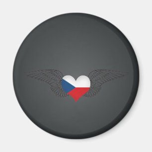 I Love Czech Republic -wings Magneet