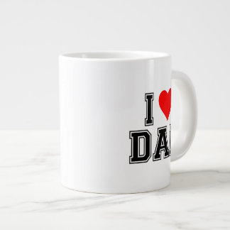I Love Dad Coffee Mok - Minimalistisch cadeau voor