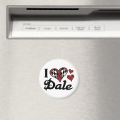 I Love Dale Magnet (In Situ (Lave-vaisselle))