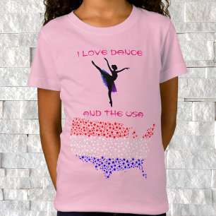 I Love Dance et le T-shirt américain