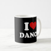 I Love Dance Koffiemok (Voorkant rechts)