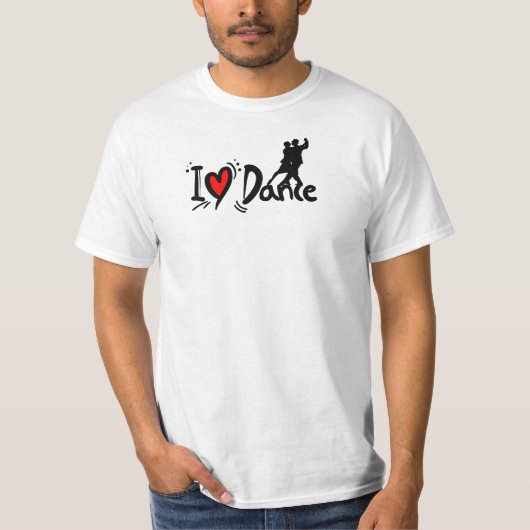 I Love Dance T-shirt (Voorkant)