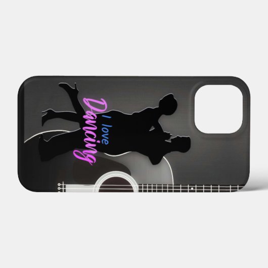 I Love Dancing iPhone/iPad case (Achterkant (horizontaal))