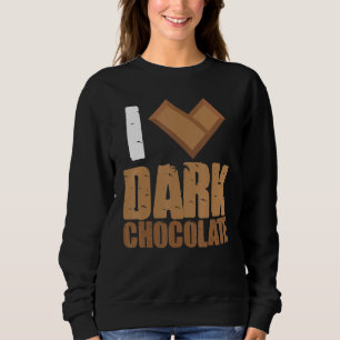 I Love Dark Chocolate Bars Bar Coca Milk Baking Trui