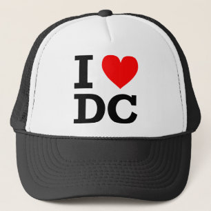 I Love DC Design Trucker Pet