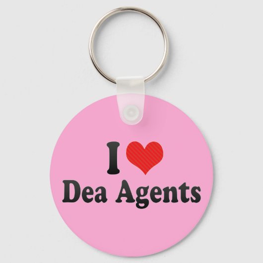 I Love Dea Agents Sleutelhanger (Voorkant)