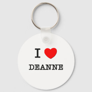 I Love Deanne Sleutelhanger