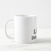 I Love Democracy Coffee Mug (Gauche)
