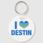 I Love Destin Florida Sleutelhanger (Voorkant)
