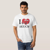 I love Deuch T-shirt (Voorkant volledig)