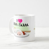 I Love Dim Sum Coffee Mug (Devant gauche)