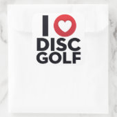 I Love Disk Golf Sticker Pack (Sac)