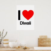i love diwali poster (Keuken)