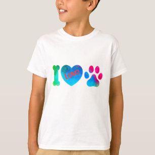 "I Love Dogs" Kinder en Jeugd T Shirt, T-shirt