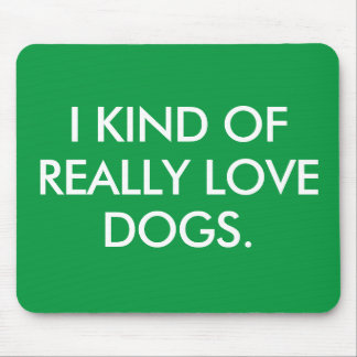 I Love Dogs Muismat