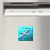 I Love Dolphins Magnet (In Situ (Lave-vaisselle))