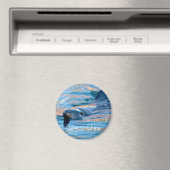 I Love Dolphins Magnet (In Situ (Lave-vaisselle))