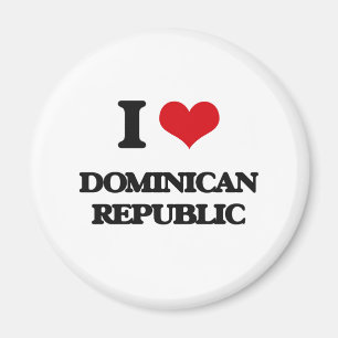 I Love Dominicaanse Republiek Magneet