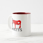 I Love Donkeys Mokken (Voorkant links)