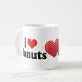 I Love Donuts Koffiemok (Voorkant links)