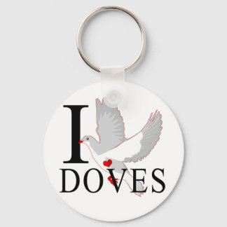 I Love Doves Sleutelhangers