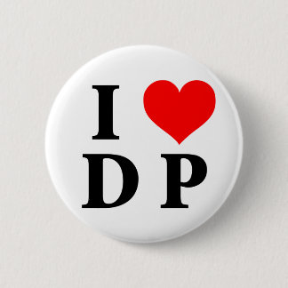 I Love DP Ronde Button 5,7 Cm