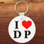 I Love DP Sleutelhanger (Voorkant)