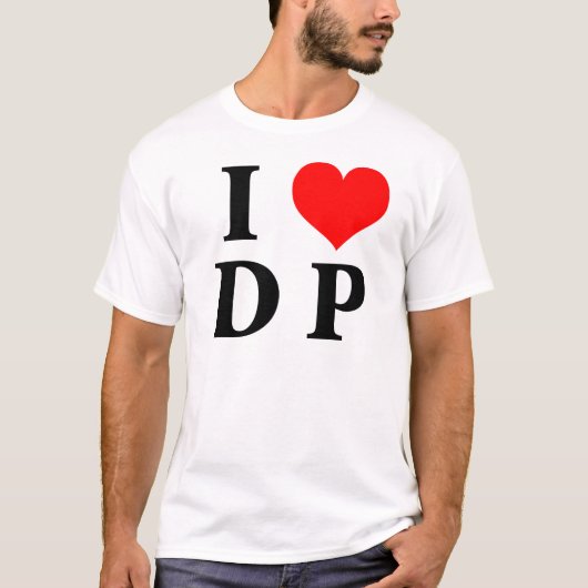 I Love DP T-shirt (Voorkant)