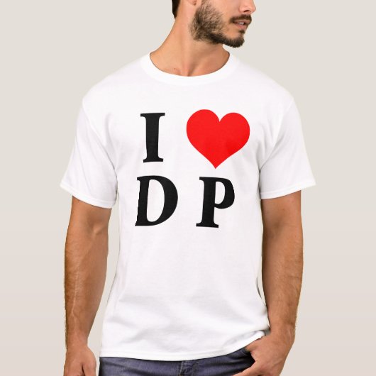 I Love DP T-shirt (Voorkant)