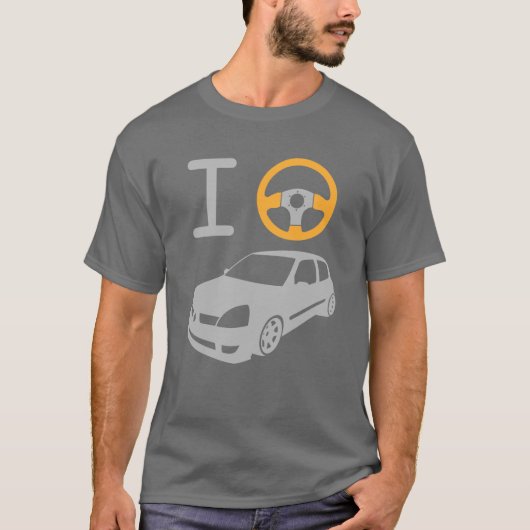 I (Love) Drive -Cl- /version5 T-shirt (Voorkant)