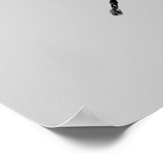 I Love Drums Distressed Poster (Coin)