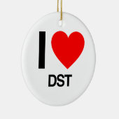 i love DST Keramisch Ornament (Rechts)