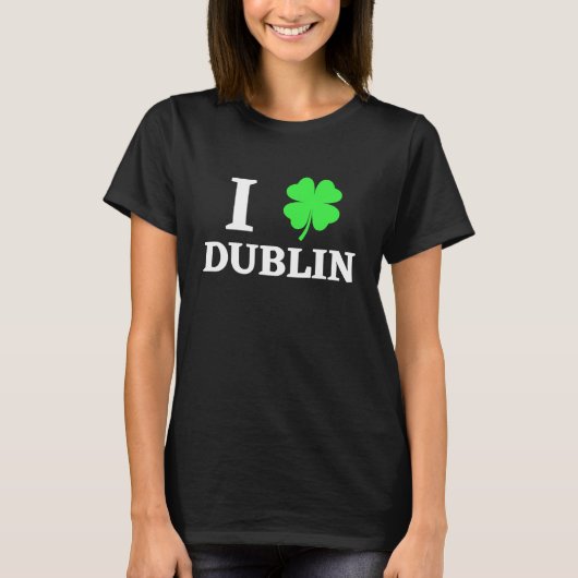 I LOVE DUBLIN T-SHIRT (Voorkant)